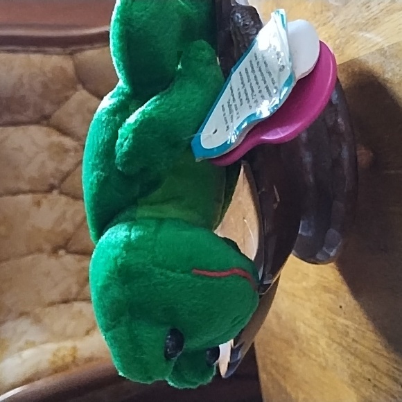 Vintage Avon 1998 March Birthstone Full o' Beans Tad the Frog - Picture 4 of 4